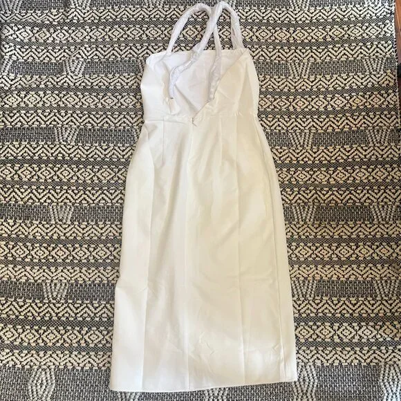 NWT Sachin + Babi x BHLDN Sheath Dress – Ivory – Size 6 - Picture 8 of 8